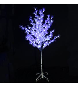 255 cm 576L fiber optic tree  with flower